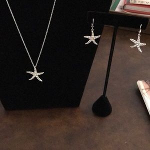 Touchstone Crystal by Swarovski Starfish Necklace